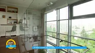 Karolina Pisarek mogła cieszyć się widokiem na zielony Mokotów