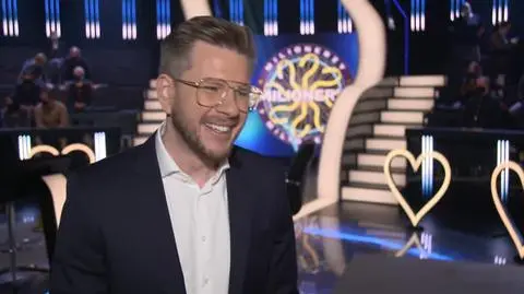 Filip Chajzer w odcinku specjalnym "Milionerów"