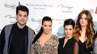 Rob Kardashian i siostry Kardashian 