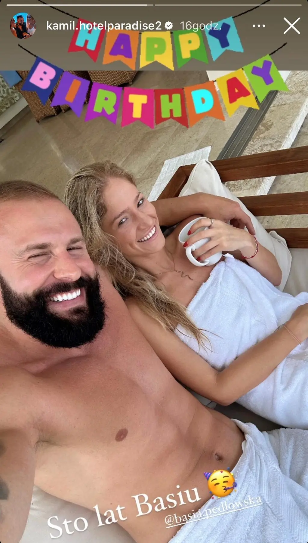 Kamil Piórkowski z "Hotelu Paradise"