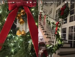 Świąteczny dom Małgorzaty Rozenek-Majdan