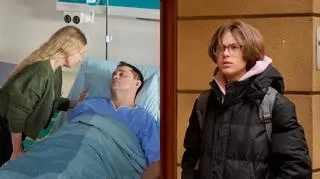 "Na Wspólnej", odcinek 3776. Zmienia się stan zdrowia Sławka. Kajtek dowie się, z kim Monika miała romans