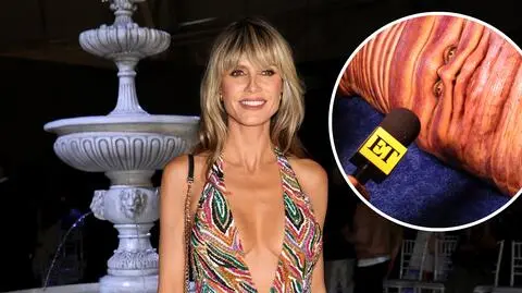 Heidi Klum przebrała się na Halloween za... robaka