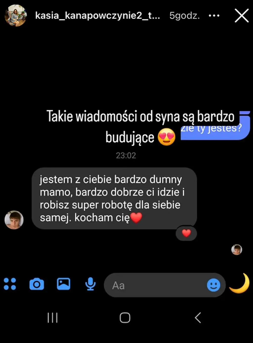 Kasia z programu "Kanapowczynie"