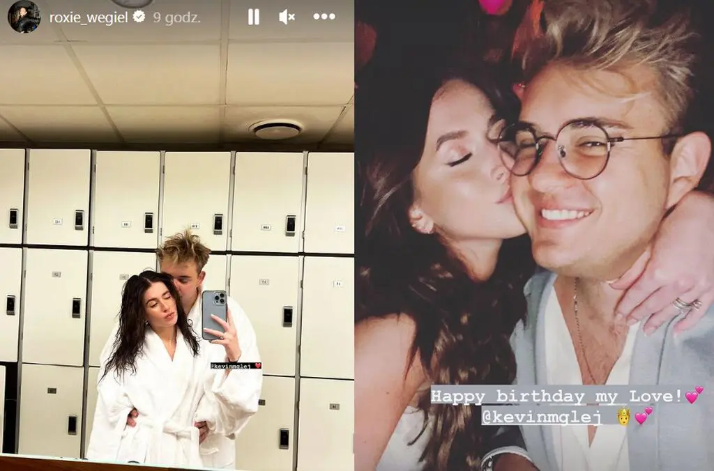 Roksana Węgiel i Kevin Mglej