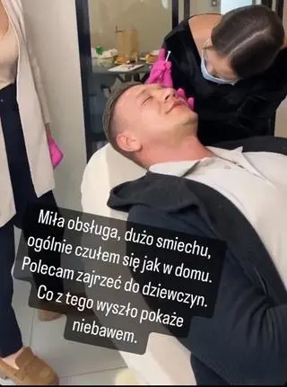 "Hotel Paradise". Marek Kuliński poddaje się zabiegom