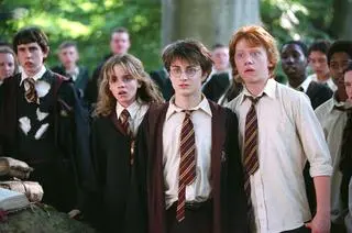 Rupert Grint w filmie "Harry Potter"