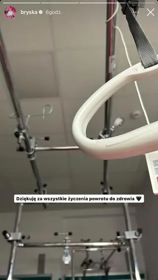 Bryska trafiła do szpitala