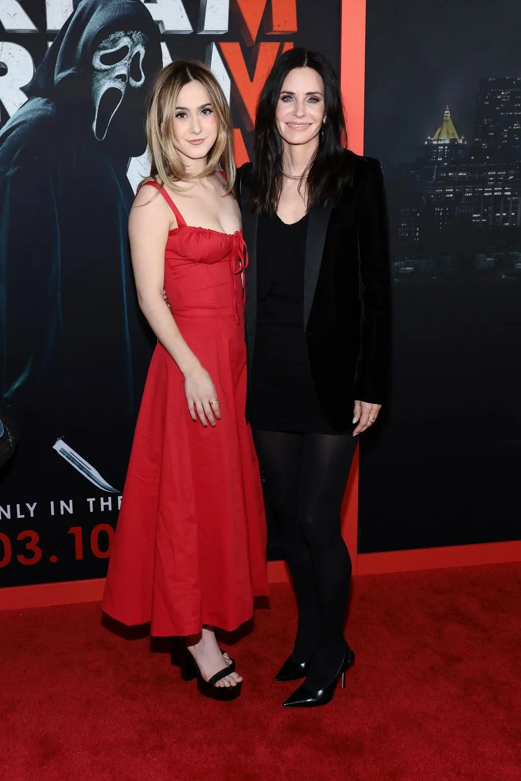 Courteney Cox z córką