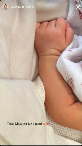 Wersow pokazała zdjęcie córki