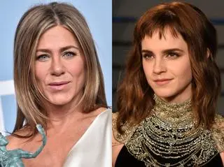 Modne fryzury wiosna/lato 2022. Jennifer Aniston i Emma Watson