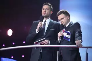 Szymin Hołownia i Marcin Prokop w "Mam Talent!"