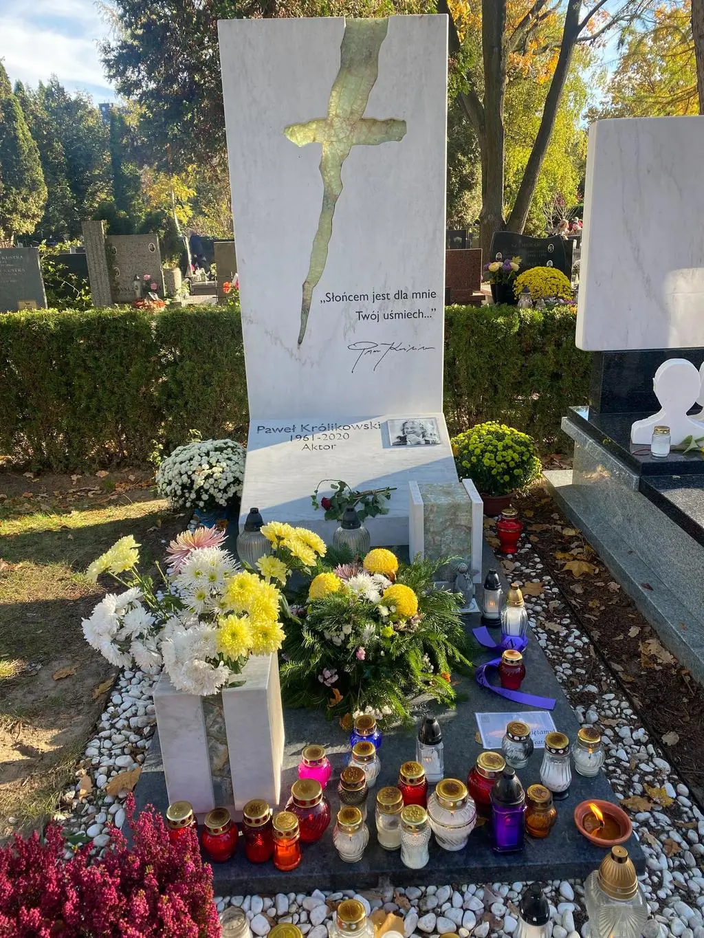 Grób Pawła Królikowskiego