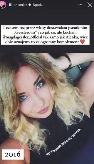 Lili Antoniak pokazała stare zdjęcie