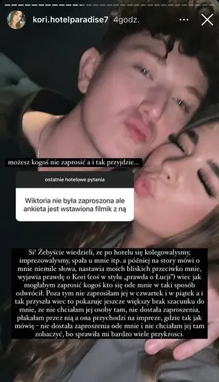 Kori o relacji z Wiktorią