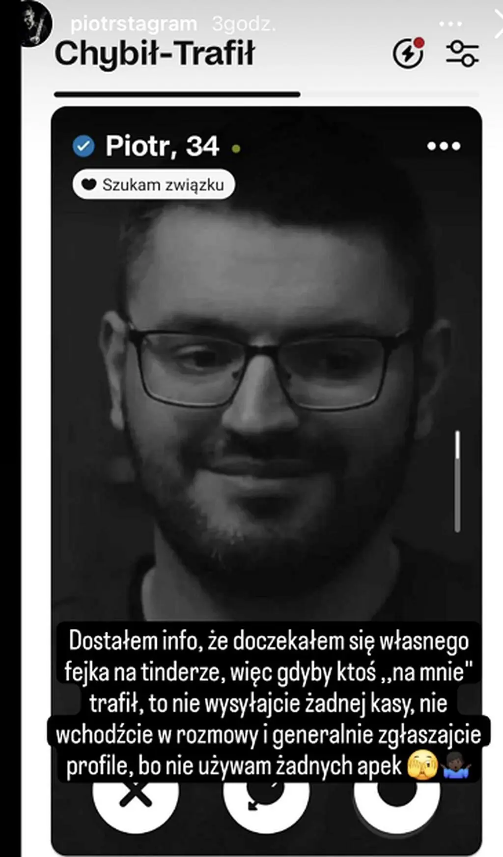 Piotr Sadowski ze "ŚOPW"
