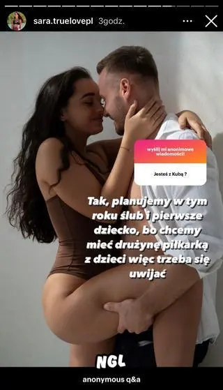Sara z "True Love" o relacji z Kubą