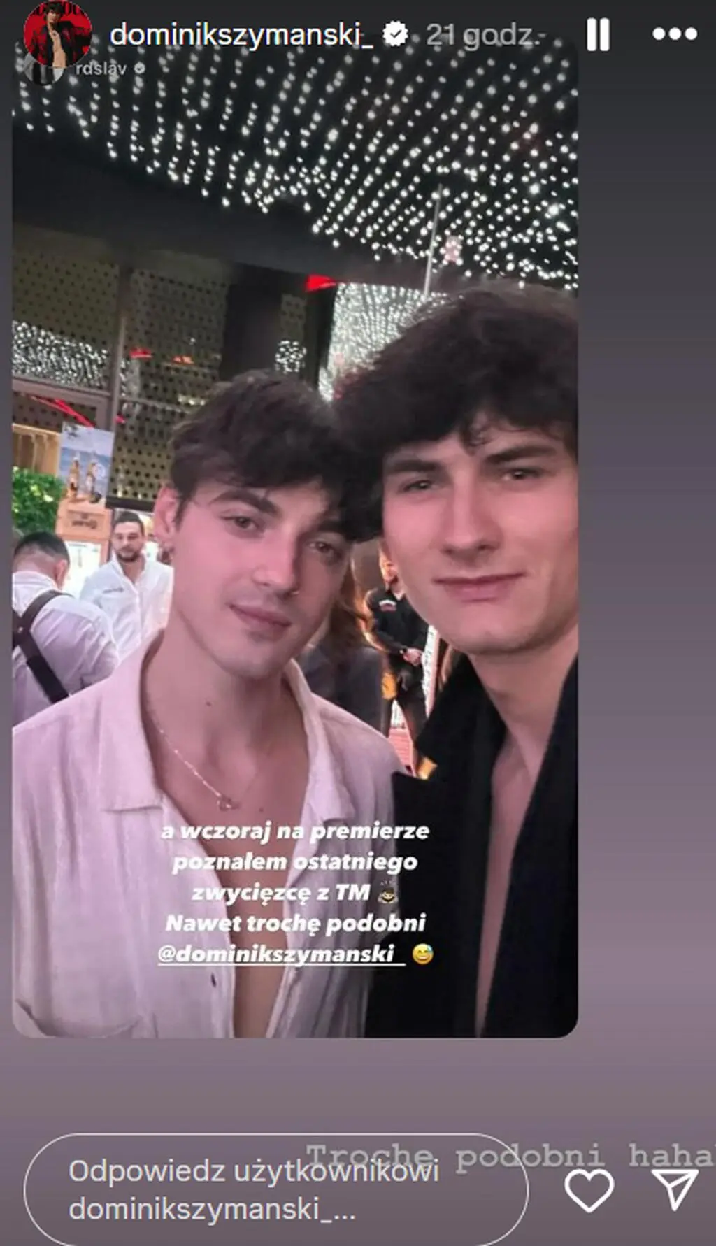 Radosław Pestka i Dominik Szymański