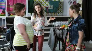 Aleksandra Radwańska i Dominika Gwint 