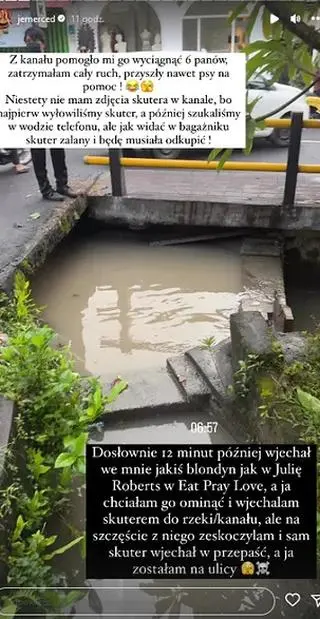 Jessica Mercedes miała wypadek na Bali