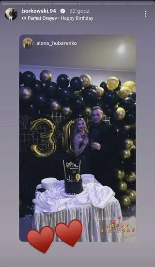 Kamil Borkowski świętował urodziny