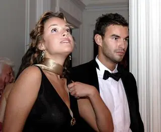 Alicja Bachleda-Curuś z bratem Tadeuszem