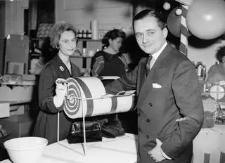 Lady Rupert Nevill z mężem