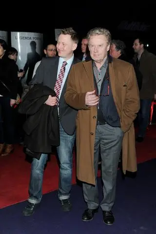 Daniel Olbrychski z synem Rafałem