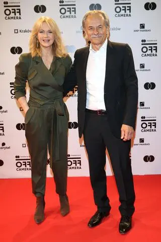 Grażyna Torbicka z mężem