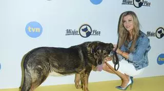 Joanna Krupa w programie "Misja Pies"