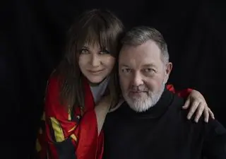 Kasia Klich z mężem Jarosławem Płocicą