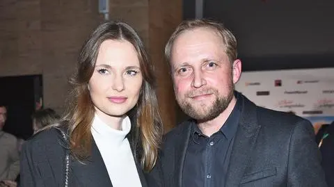 Piotr Adamczyk i Karolina Szymczak