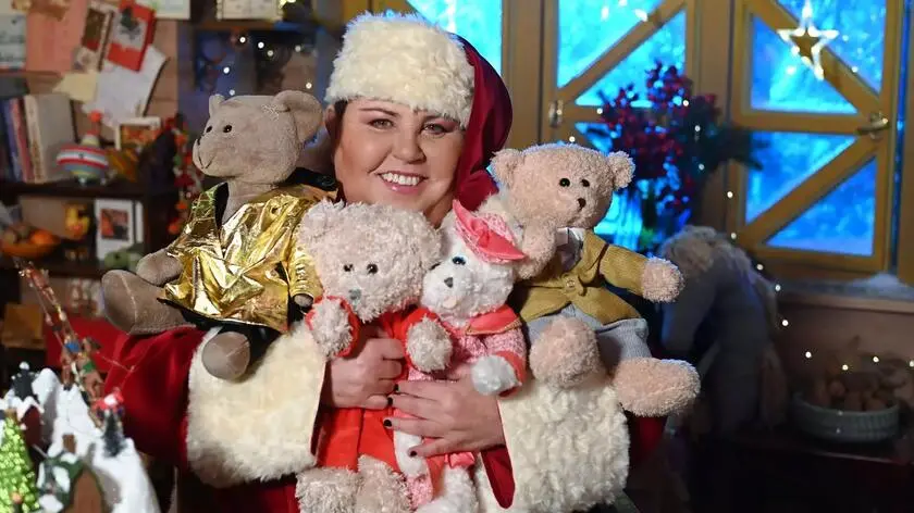 Dorota Wellman w akcji "Podaruj Misia" 2023