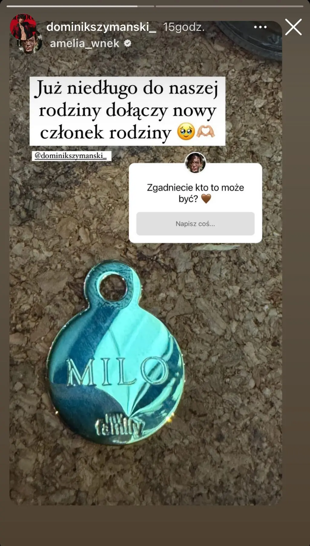 Amelia i Dominik z "Top Model" będą mieć psa