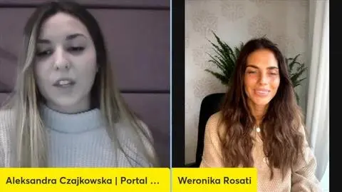 Weronika Rosati o karierze w Stanach Zjednoczonych