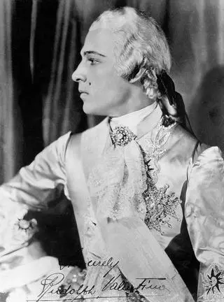 Autograf Rudolpha Valentino