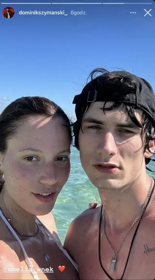 Amelia Wnęk i Dominik Szymański