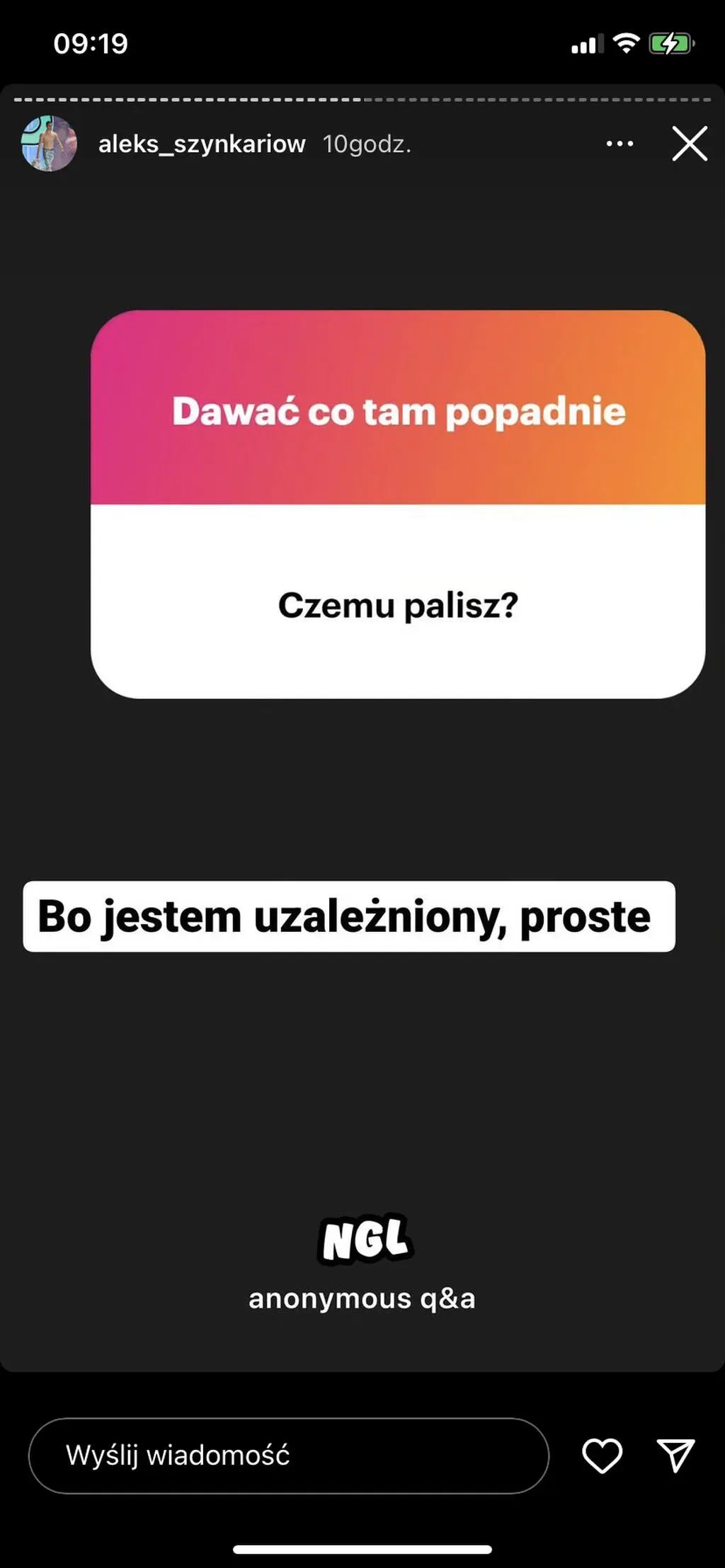 Aleksander Szynkariow "Top Model"