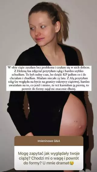 Agata Rubik w ciąży