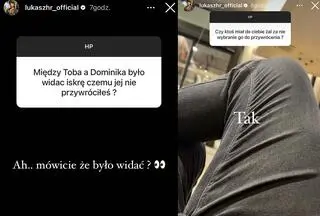 Łukasz z "HP All Stars" reaguje na pytanie o Dominikę