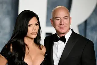 Lauren Sanchez i Jeff Bezos