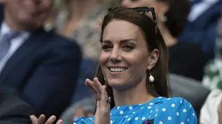 Kate Middleton i książę William na Wimbledonie