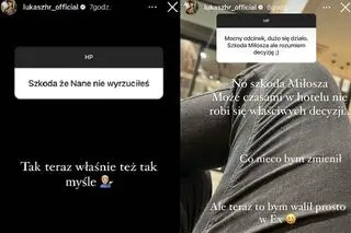 Łukasz z "HP All Stars" żałuje, że wyrzucił Łukasza. Wybrałby Nanę