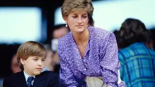 Książę William i księżna Diana