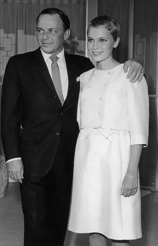 Mia Farrow i Frank Sinatra