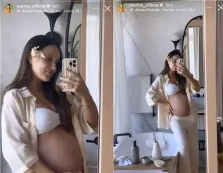 Marina Łuczenko-Szczęsna pokazała ciążowy brzuszek