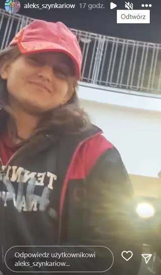 Aleksander Szynkariow pochwalił się siostrą