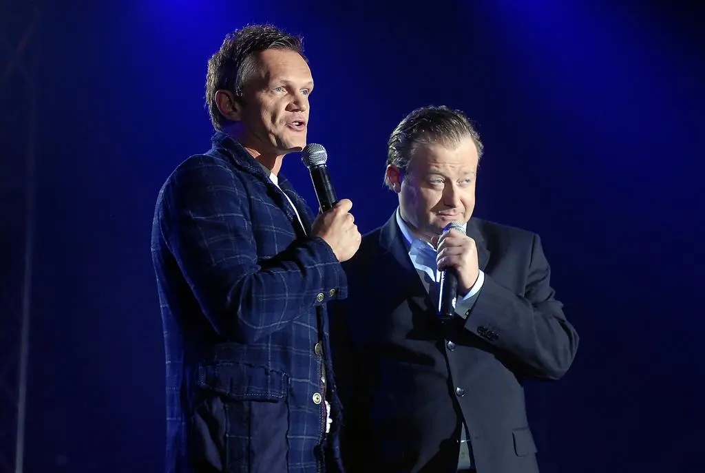 Cezary Pazura i Olaf Lubaszenko