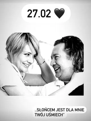 Małgorzata Ostrowska-Królikowska uczciła pamięć męża 