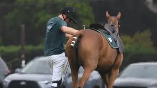 Książę Harry wstał po upadku z konia